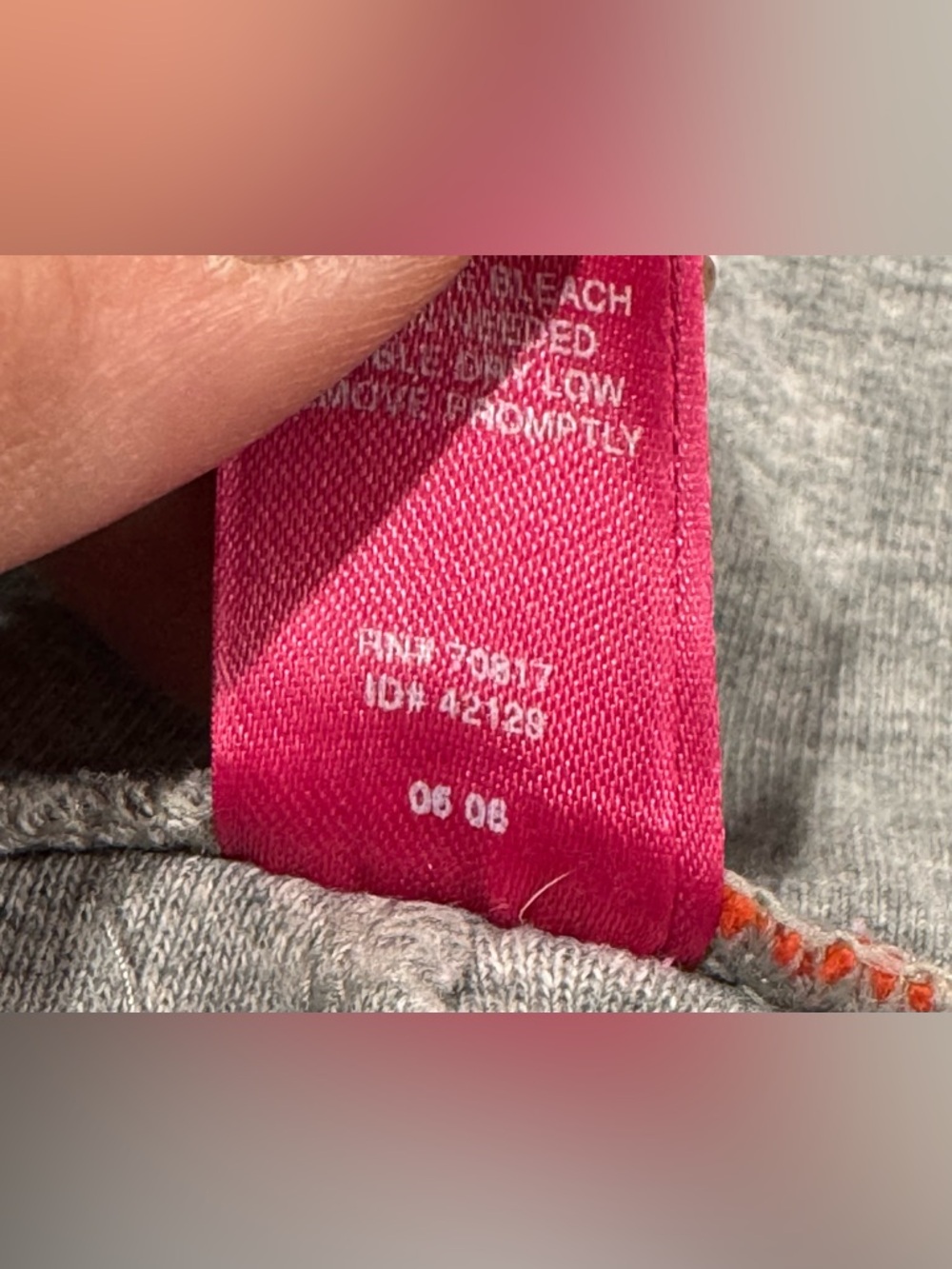 VS PINK VINTAGE RAINBOW STRIPED SLEEP LOUNGE SET - Picture 4 of 6